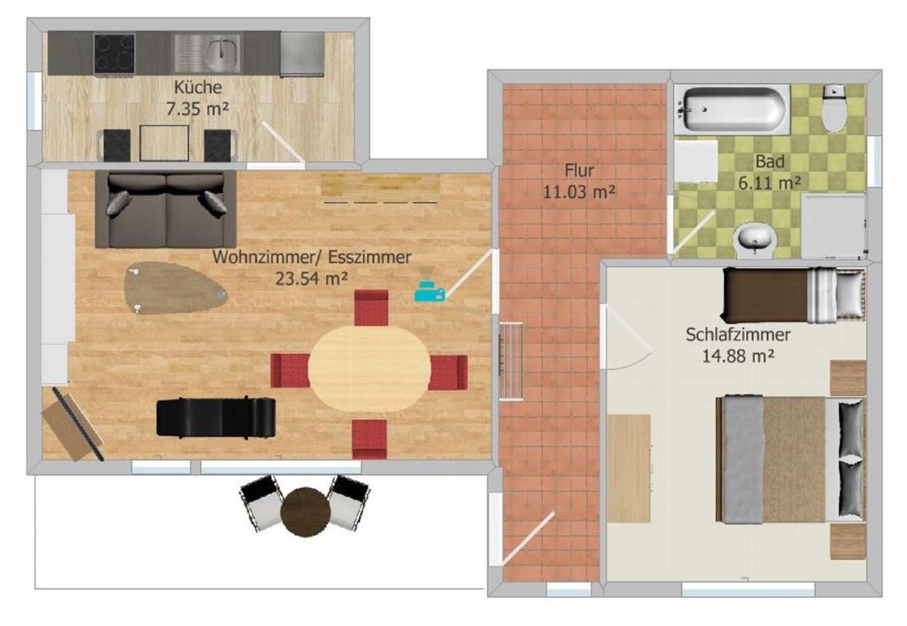 Ferienwohnung Neumann Gersfeld Extérieur photo